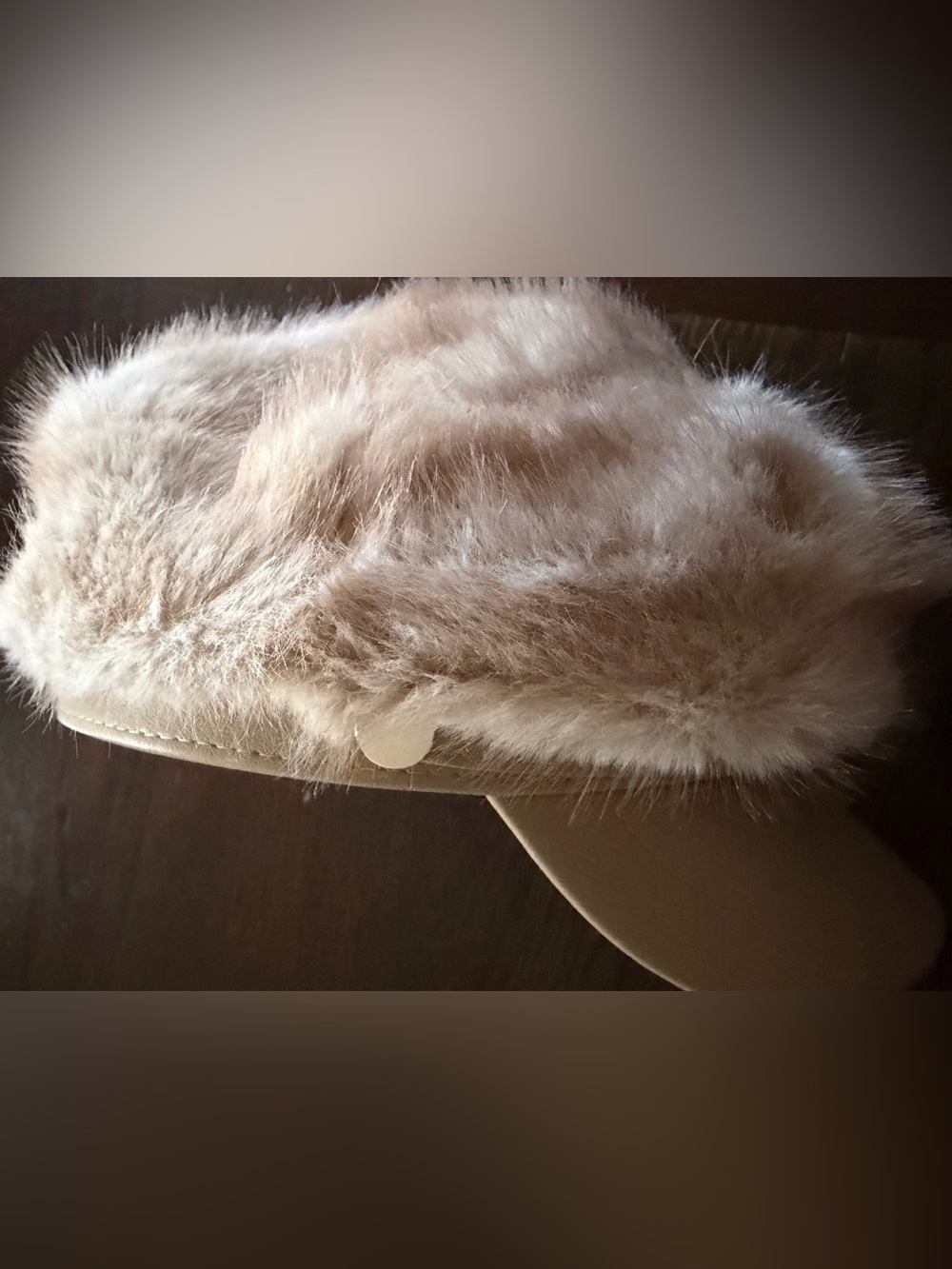 ALDO Faux Fue Hat Beige